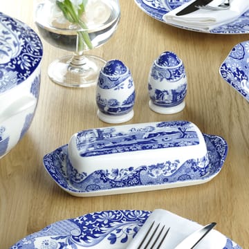 Manteigueira Blue Italian - 20 x 10 cm/ 8 x 4 polegadas - Spode