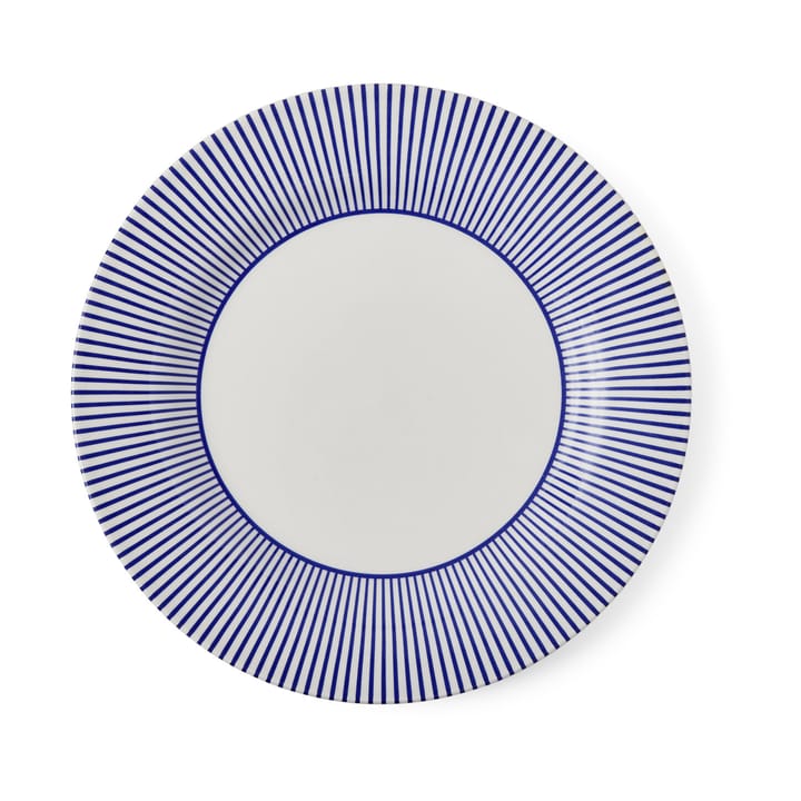 Prato Steccato Ø28 cm - Azul-branco - Spode