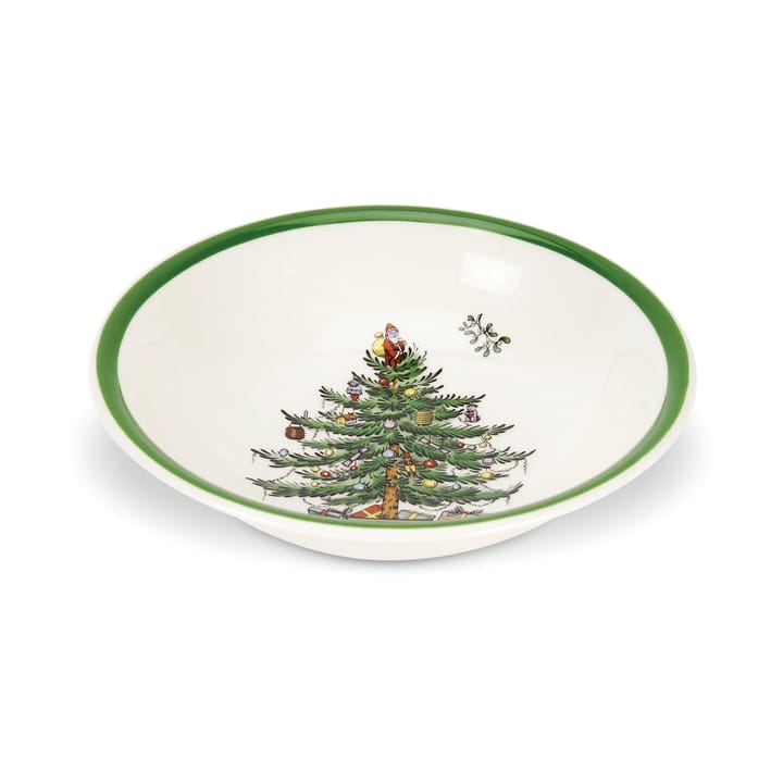 Tigela Christmas Tree Ø15 cm - White-green-red - Spode