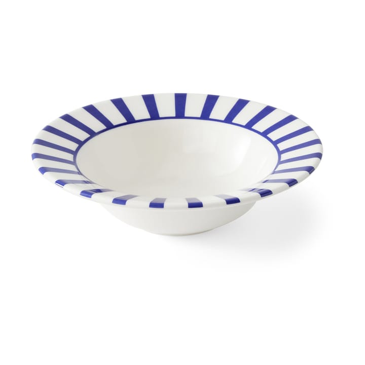 Tigela de pequeno-almoço Steccato Ø19 cm - Azul-Branco - Spode