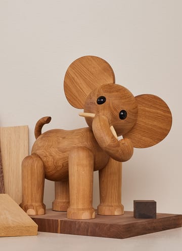 Decoração Elefante Tembo 41 cm - Carvalho - Spring Copenhagen