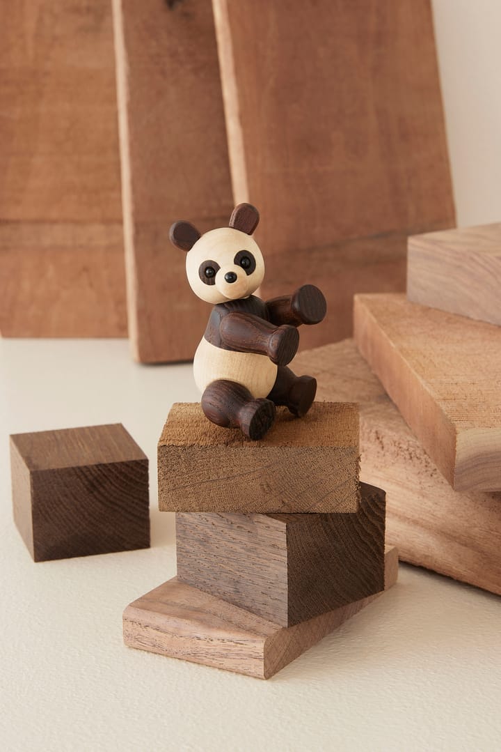 Decoração Pixi Panda - ácer 9 cm - Marrom - Spring Copenhagen