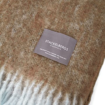 Manta Mohair - Dusky blue & dark brown melange - Stackelbergs