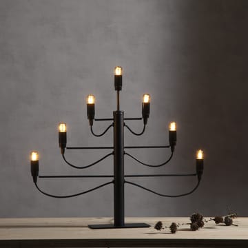 Candelabro do Advento Milano - Preto - Star Trading