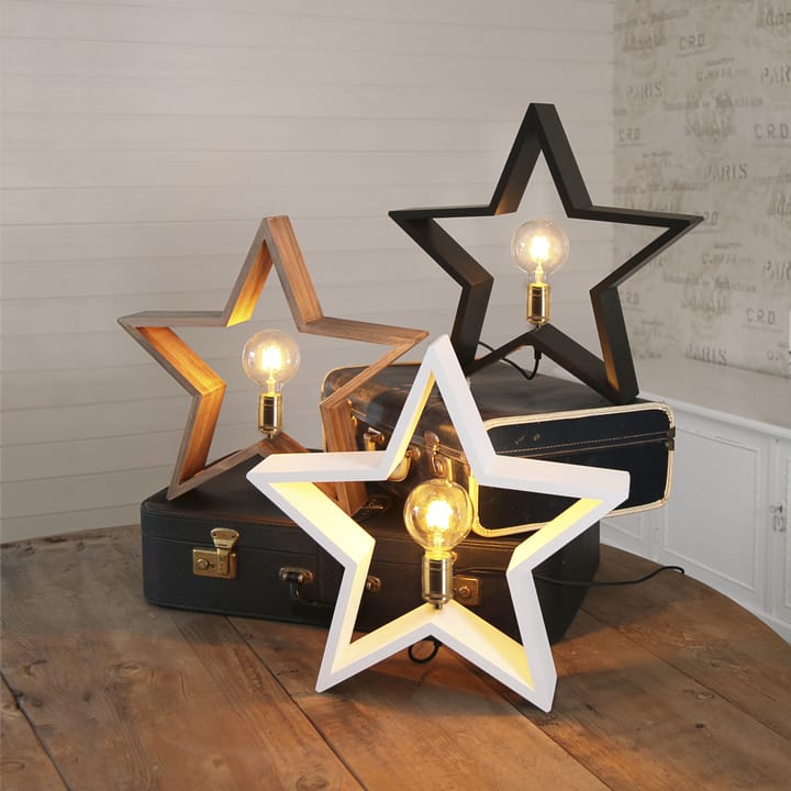 Estrela de mesa do advento Lysekil 48 cm - Castanho - Star Trading