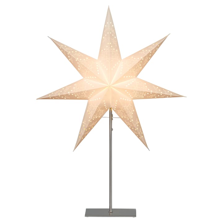 Sensy Estrela de advento de pé 78 cm  - Branco - Star Trading