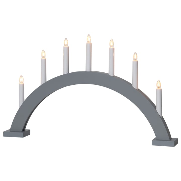 Trapp Arco de velas do Advento - Cinzento - Star Trading