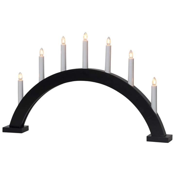 Trapp Arco de velas do Advento - Preto - Star Trading