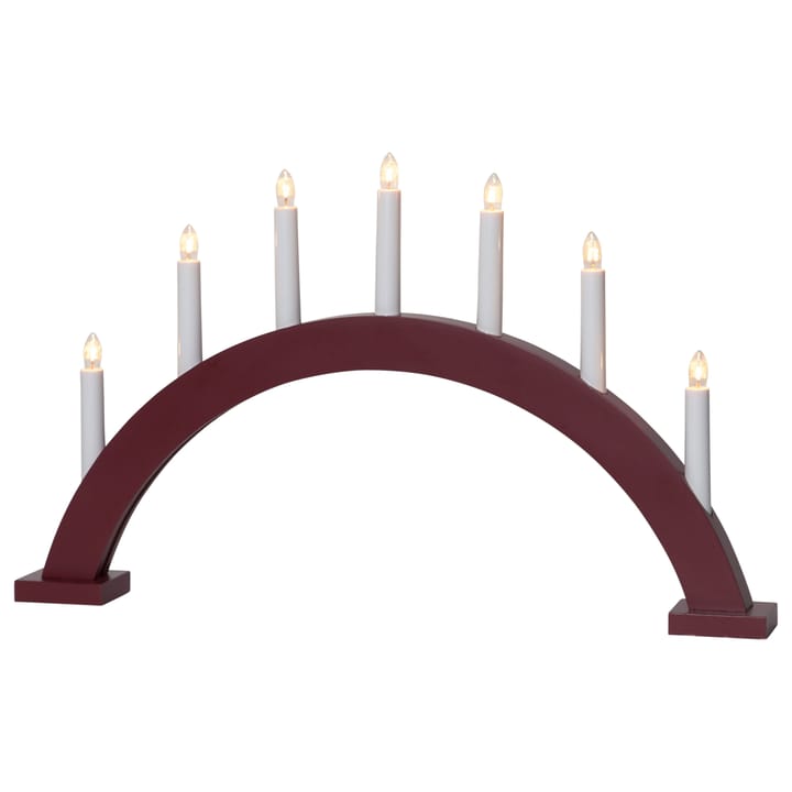 Trapp Arco de velas do Advento - Vermelho - Star Trading