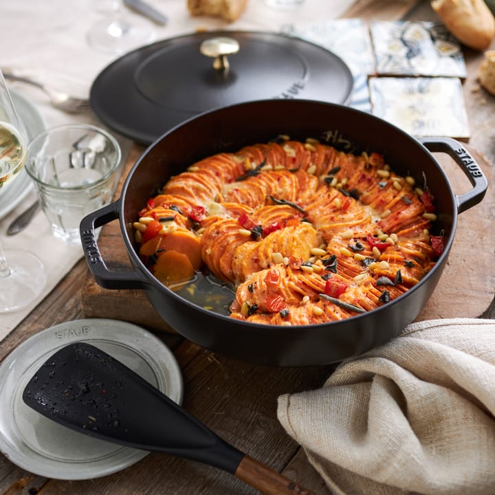 Caçarola Chistera Ø28 cm 3,7 L - Preto - STAUB