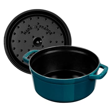 Caçarola de forno redonda - esmalte triplo La Mer - 3,8 l - STAUB