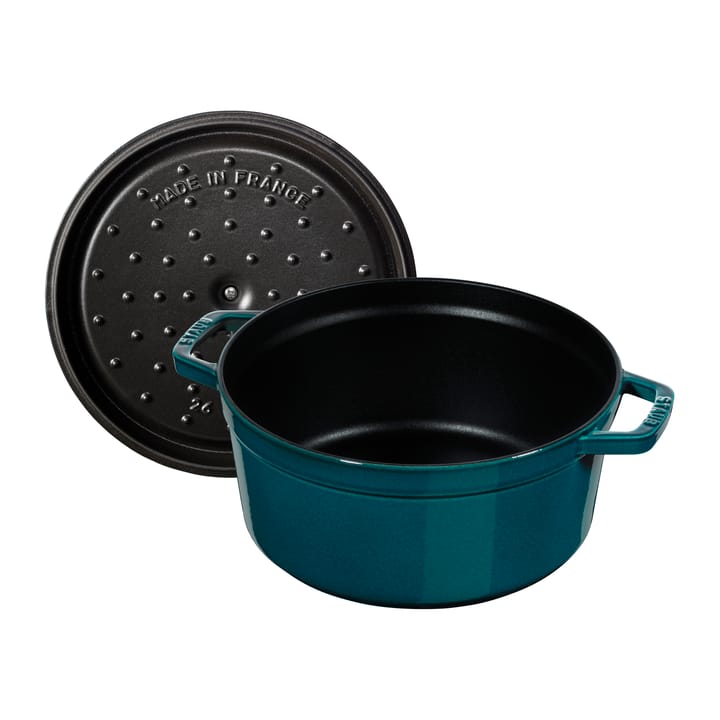 Caçarola de forno redonda - esmalte triplo La Mer - 5,2 l - STAUB