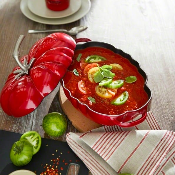 Caçarola de forno tomate Staub 2,9 l, vermelho STAUB