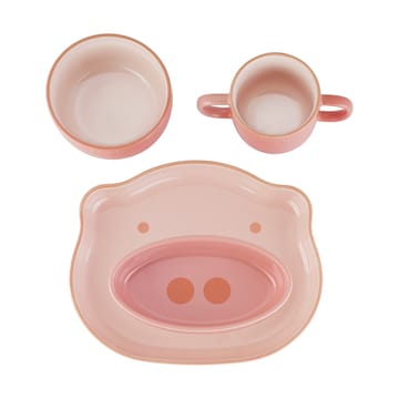 Staub louça infantil 4 peças - Rosa - STAUB