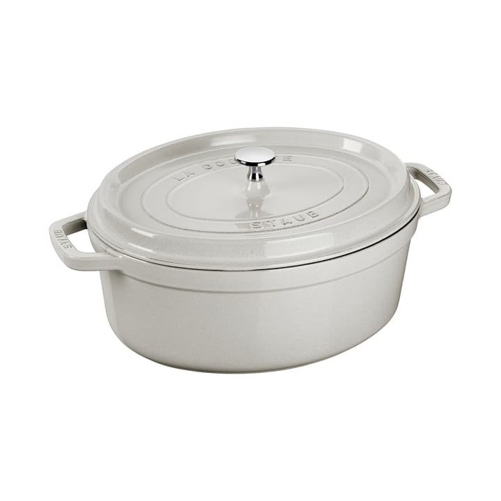 Travessa de forno oval Staub White Truffle - 2,35 l - STAUB