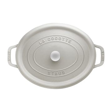 Travessa de forno oval Staub White Truffle - 3,2 l - STAUB