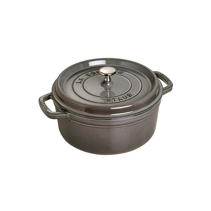 Travessa para forno mini redonda Staub 3,8 l - cinza - STAUB