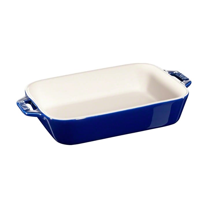 Travessa p/forno retangular Staub 20 x 16 cm - azul - STAUB