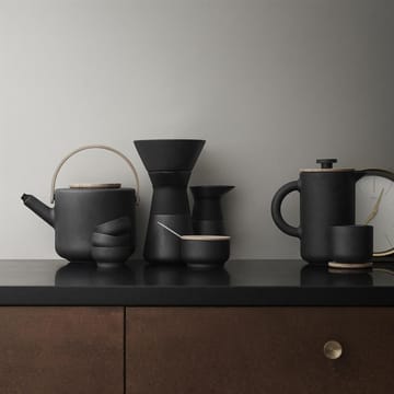 Bule para fazer café Theo - preto - Stelton