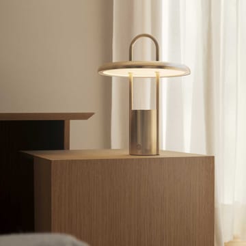 Candeeiro portátil LED Pier 25 cm - Brass - Stelton