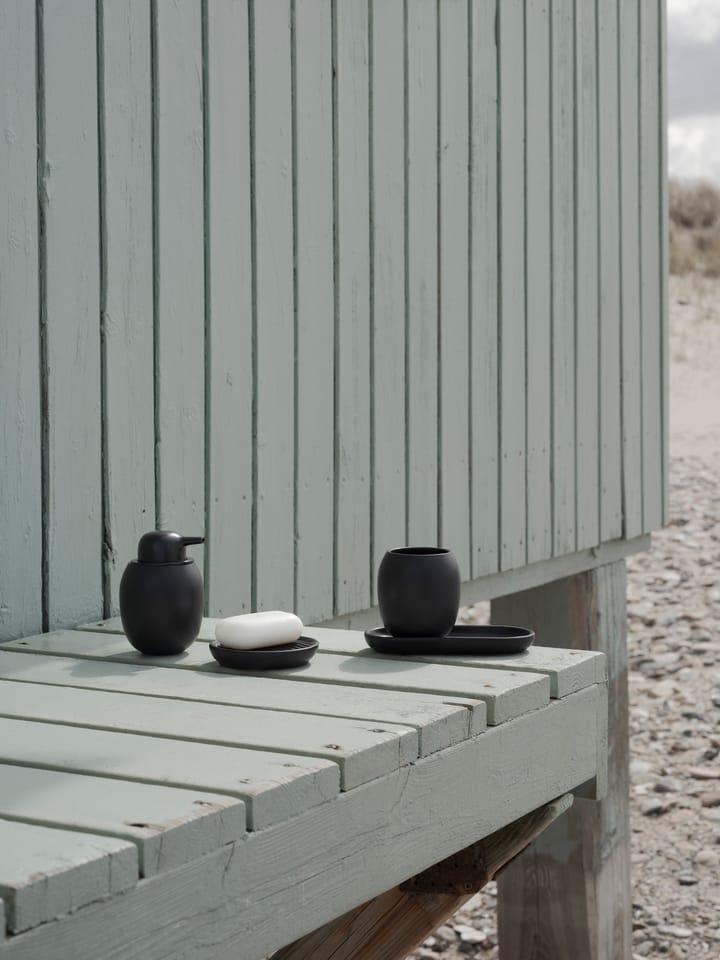 Caneca de escova de dentes Fjord, Black Stelton