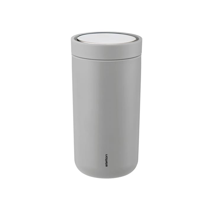 Caneca térmica To Go Click 0,2 l - matte light grey - Stelton