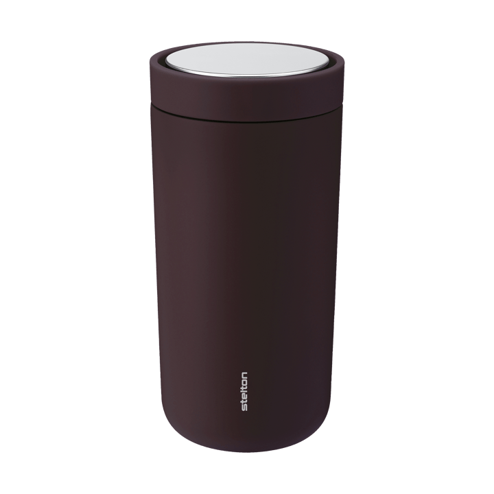 Caneca térmica To Go Click 0,4 l - Vermelho escuro - Stelton