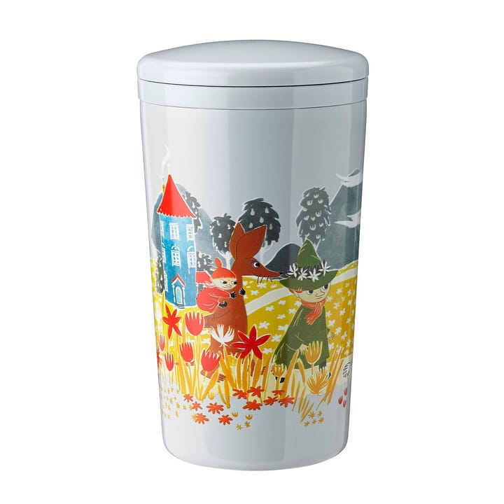 Caneca termo Carrie 0,4 litros - Moomin sky - Stelton