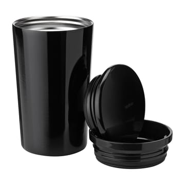 Caneca termo Carrie 0,4 litros - Preto - Stelton