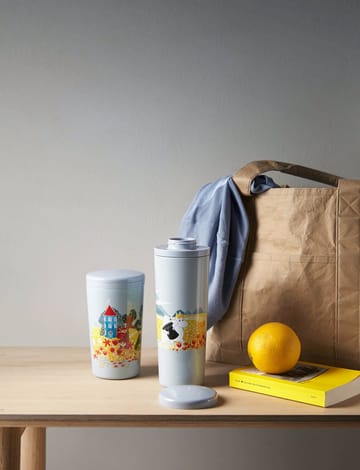 Garrafa termo Carrie 0,5 litros - Moomin sky - Stelton