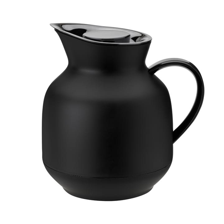 Jarro termo para chá Amphora 1 L - Soft black - Stelton