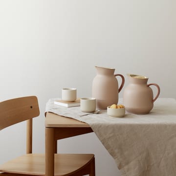 Jarro termo para chá Amphora 1 L - Soft peach - Stelton