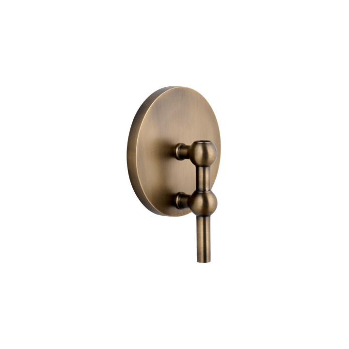 Castiçal de parede STOFF Nagel, Bronzed brass STOFF