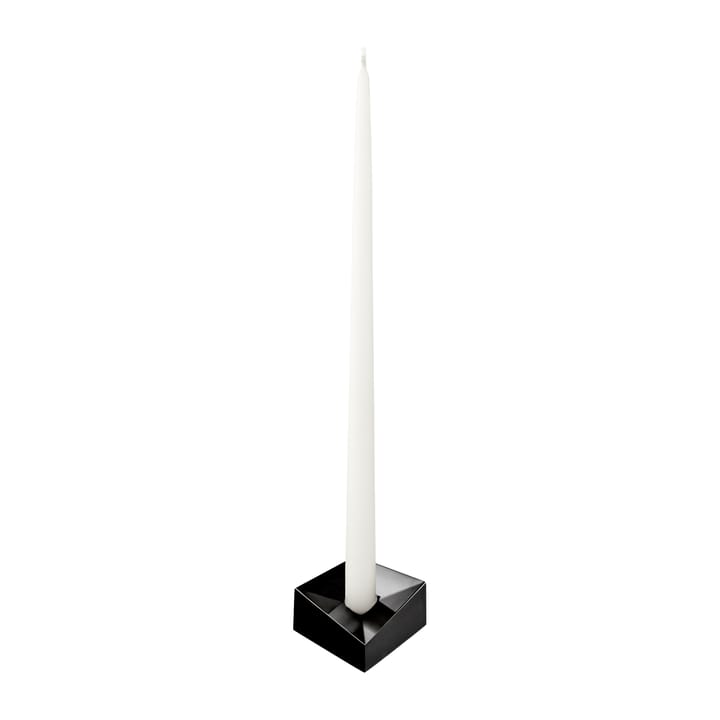 Porta velas pequeno STOFF Nagel reflect 2,7 cm - Cromo preto  - STOFF