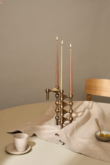 Suporte de velas Nagel - Bronzed brass - STOFF