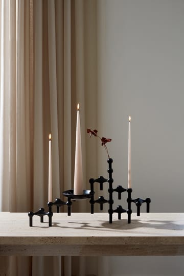 Suporte de velas Nagel - preto mate - STOFF