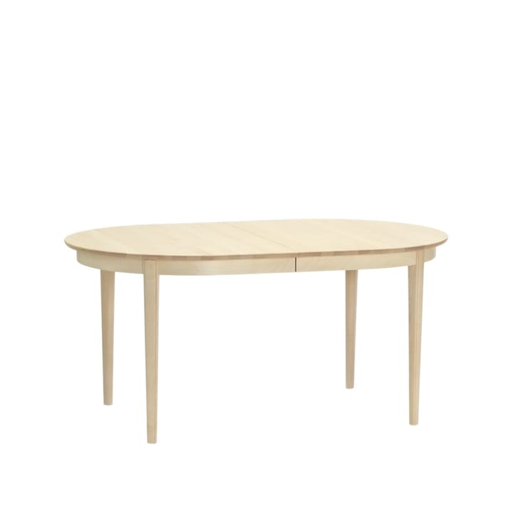 Mesa de jantar diária 160x100 cm - verniz mate claro de bétula, 1 inserção  - Stolab