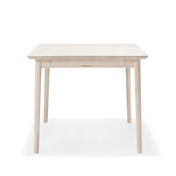 Mesa Prima Vista - verniz mate claro de bétula, 120cm 1 inserção  - Stolab