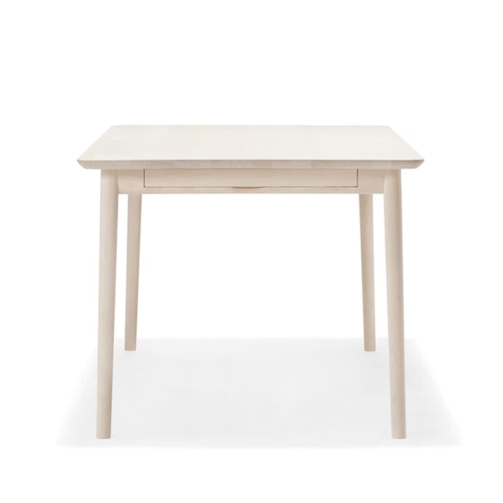 Mesa Prima Vista - verniz mate claro de bétula, 120cm 1 inserção  - Stolab