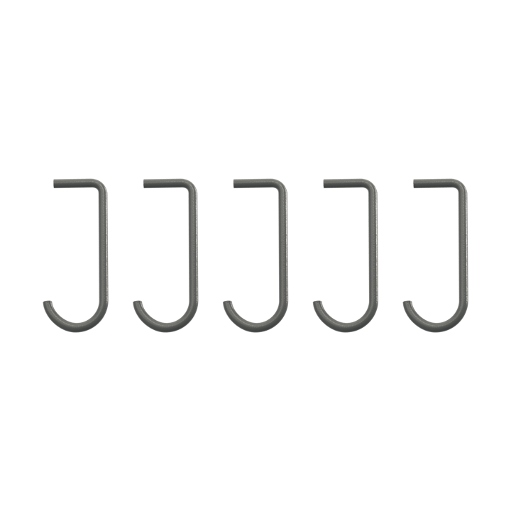 Gancho J String 5 unidades - Cinza escuro - String