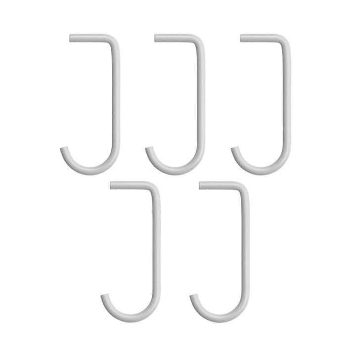 Gancho J String - cinzento, 5 unidades - String