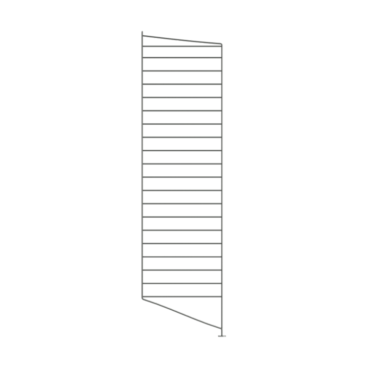 Painel de chão String - Cinza escuro, 115x30 cm, conjunto de 1 - String