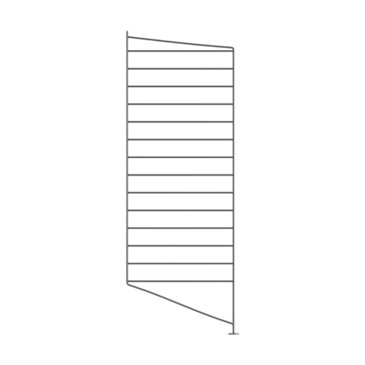 Painel de chão String - Cinza escuro, 85x30 cm, conjunto de 1 - String