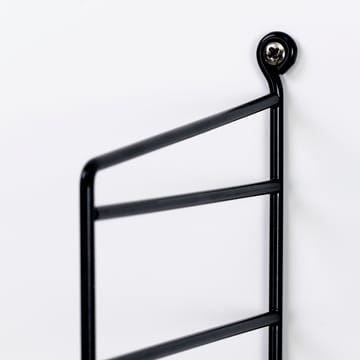 Painel de chão String - preto, 200x30 cm, 2 unidades - String