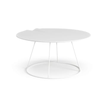 Mesa com onda Breeze Ø80 cm - Branco - Swedese