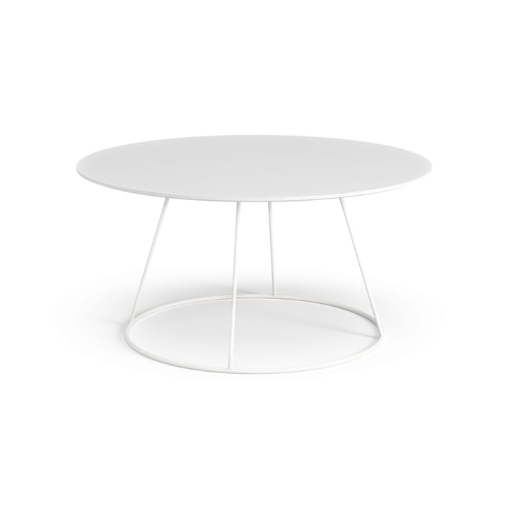 Mesa com tampo liso Breeze Ø80 cm, Branco Swedese