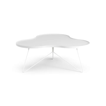 Mesa de centro Flower 107x114 cm - A45 cm Freixo com verniz branco - Swedese