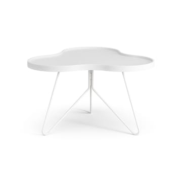 Mesa de centro Flower 62x66 cm - A39 cm Freixo com verniz branco - Swedese