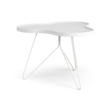 Mesa de centro Flower 62x66 cm - A45 cm Freixo com verniz branco - Swedese