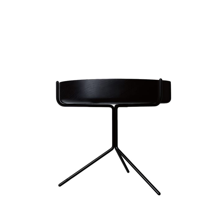 Mesa Drum  - Preto manchado-A.36cm-estrutura preta - Swedese